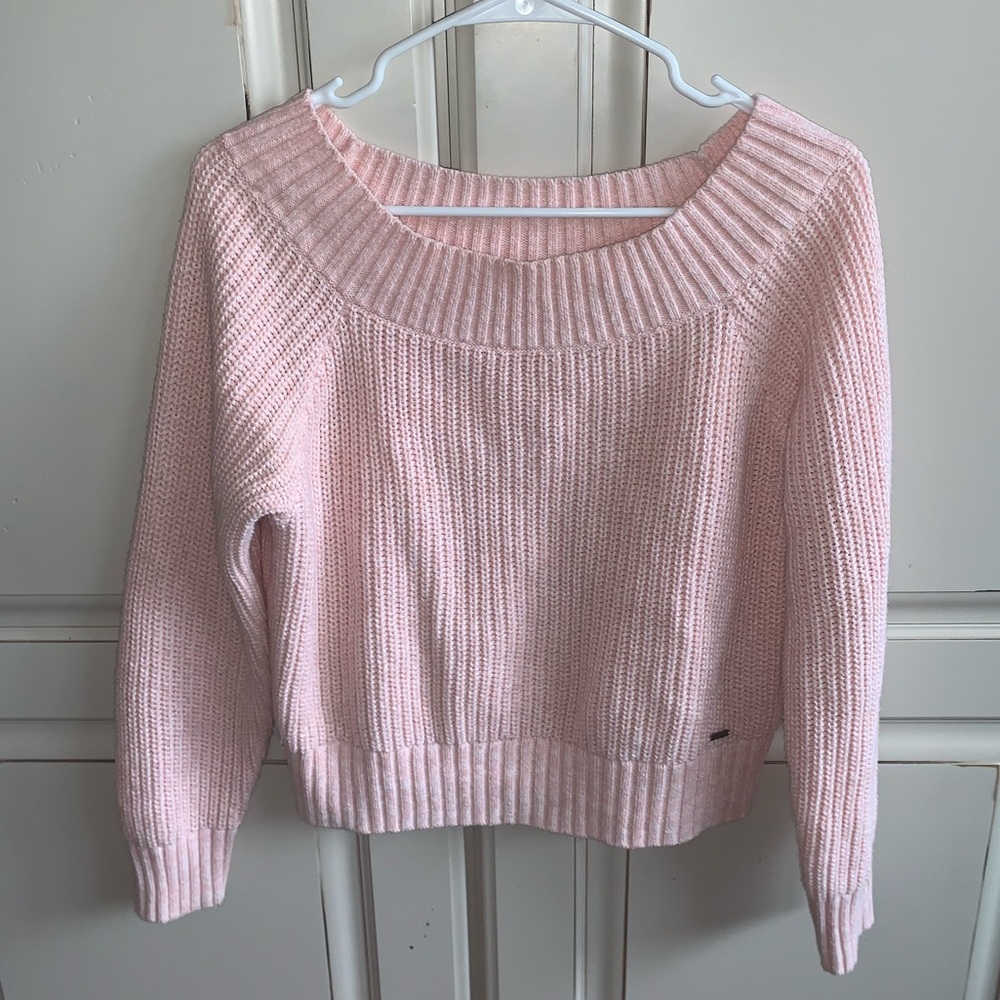 Hollister Off-the-shoulder sweater